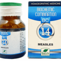 New Life Bio Combination No.14 Measles tablets for sneezing, fever and watery eyes