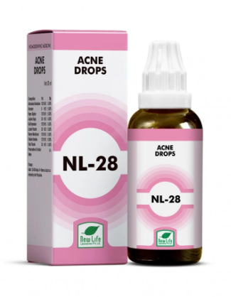 New Life NL-28 Acne Drops for acne, pimples and puberty-related skin issues