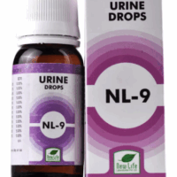 New Life NL-9 Urine Drops for UTI, painful urination and urinary sediments