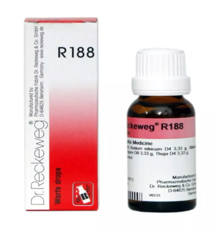 Dr. Reckeweg R 188 Warts Drops for warts and corns support