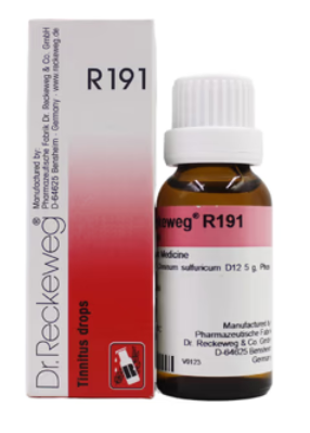 Dr. Reckeweg R 191 Tinnitus Drops for ringing and buzzing in ears