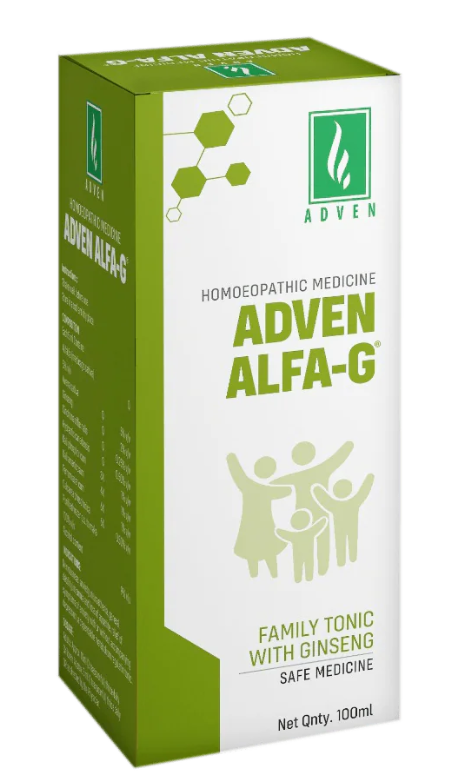 Adven Alfa-G Tonic with Ginseng for energy immunity appetite recovery