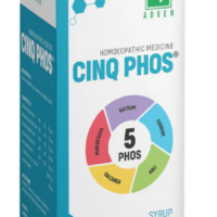 Adven Cinq Phos Syrup 450 ml for nerve weakness fatigue digestion vitality