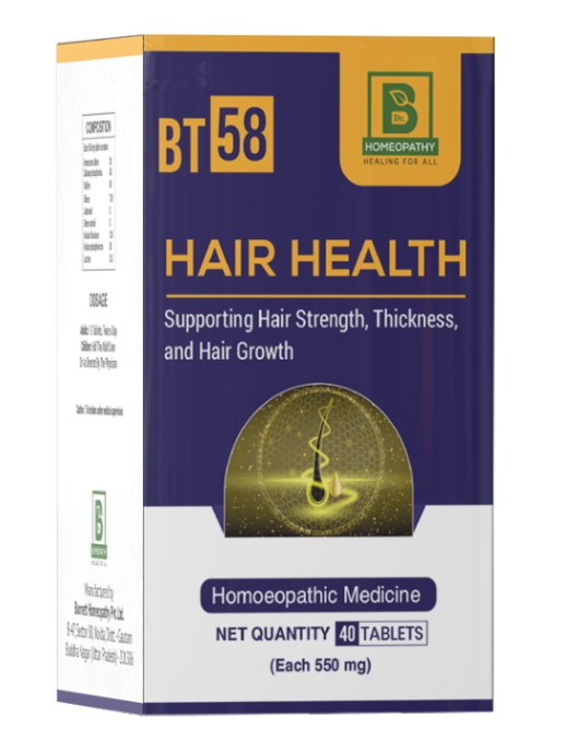 Burnett BT58 Hair Health Tablets for hair fall scalp itching thinning hair