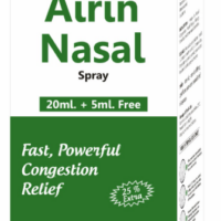 Krigs Airin Nasal Spray for nasal congestion and sinus relief