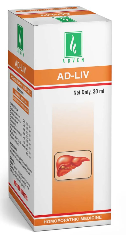 Adven AD-LIV Drops for liver health and digestion support
