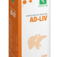 Adven AD LIV Syrup 450 ml homoeopathic liver tonic for digestion and metabolism
