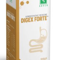 Adven Digex Forte Syrup 450 ml for gas bloating flatulence and digestive relief