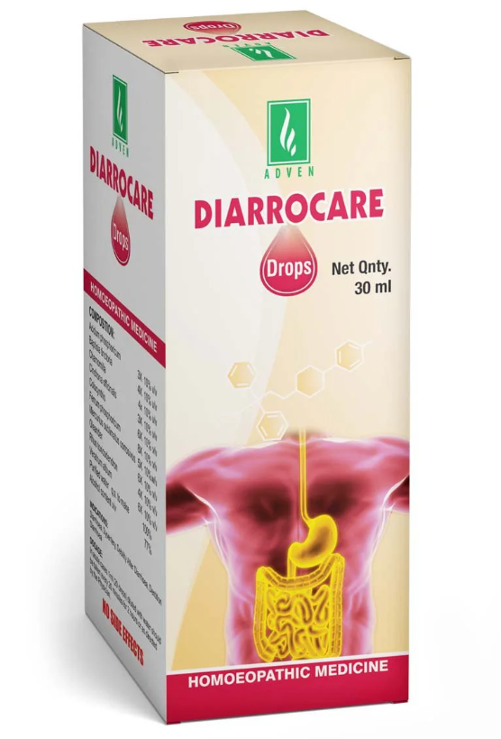 Adven DiarroCare Drops for diarrhoea dysentery abdominal pain relief