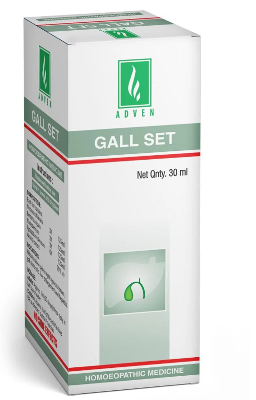 Adven Gall Set Drops for gall bladder pain and digestive discomfort