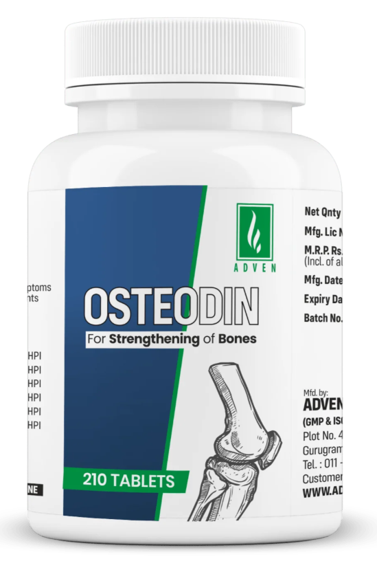 Adven Osteodin Tablets for bone strength joint pain fracture recovery