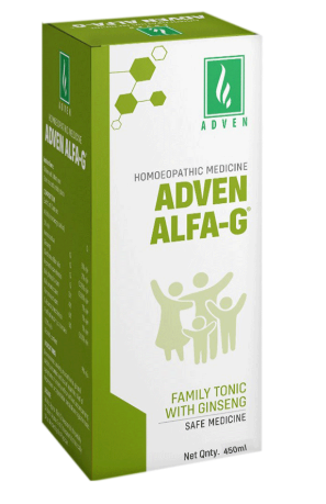Adven Alfa-G Tonic with Ginseng for fatigue weakness energy nutrition support