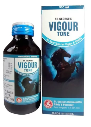 St. George’s Vigour Tone Syrup for male vitality stamina and confidence