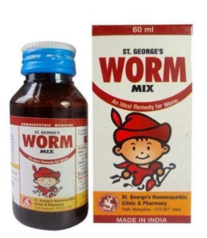 St. George’s Worm Mix Syrup for intestinal worms and digestive health