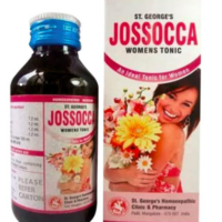 St. George’s Jossocca Syrup for menstrual comfort and women’s wellness