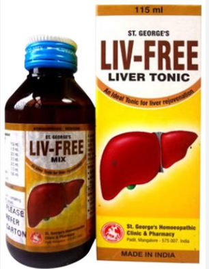 St. George’s Liv-Free Liver Tonic for liver health and appetite support