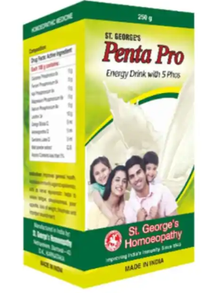 St. George’s Pentapro Energy Powder for energy, nerves, and bone health