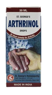 St. George’s Arthrinol Drop for joint and muscle pain relief