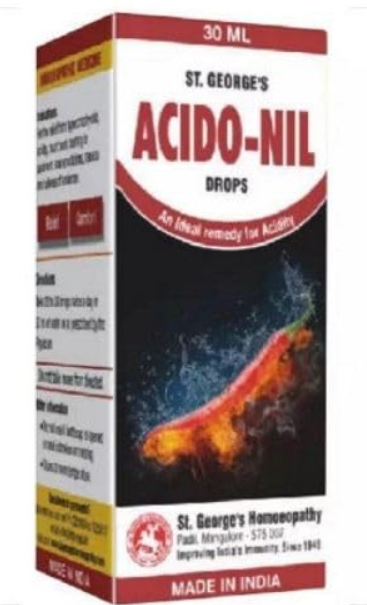 St. George’s Acido-Nil Drop for acidity and gastric relief