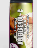 St. George’s Allergenol-C Tablets for rhinitis and nasal allergy relief