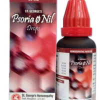 St. George’s Psoria Q Nil Drop for dry scaly skin and itching relief