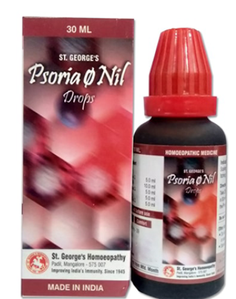 St. George’s Psoria Q Nil Drop for dry scaly skin and itching relief
