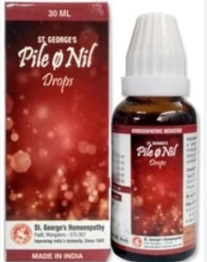 St. George’s Pile Q Nil Drop for piles relief and rectal comfort