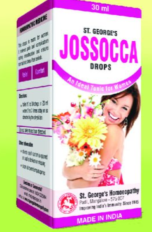 St. George’s Jossocca Drop for menstrual regulation and women’s health
