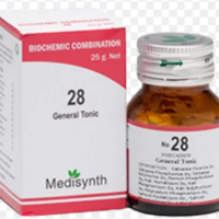 Medisynth Bio-chemic Combination No.28 general tonic tablets for weakness and recovery
