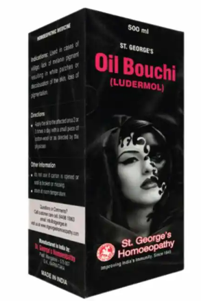 St. George’s Bouchi Oil for white patches and skin discoloration