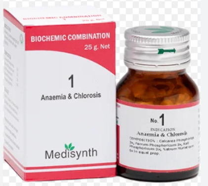 Medisynth Bio-chemic Combination No.1 tablets for anaemia and chlorosis
