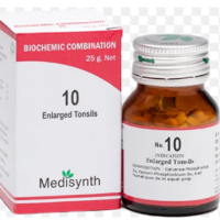Medisynth Bio-chemic Combination No.10 tablets for enlarged tonsils