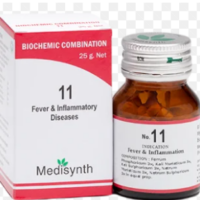 Medisynth Bio-chemic Combination No.11 tablets for fever and inflammation