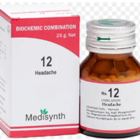 Medisynth Bio-chemic Combination No.12 – Headache Relief Tablets