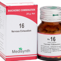 Medisynth Bio-Chemic Combination No.16 exhaustion relief tablets