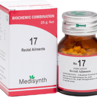 Medisynth Bio-chemic Combination No.17 rectal ailments piles relief tablets