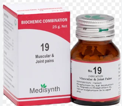 Medisynth Bio-chemic Combination No.19 for Joint & Muscle Pain