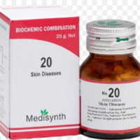 Medisynth Bio-chemic Combination No.20 for Skin Diseases