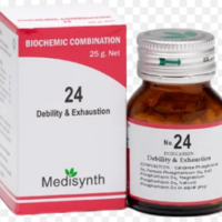 Medisynth Bio-chemic Combination No.24 tablets for weakness and nervous exhaustion