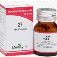 Medisynth Bio-chemic Combination No.27 tablets for weakness, debility and electrolyte balance
