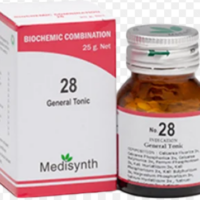 Medisynth Bio-chemic Combination No.28 general tonic tablets for weakness and recovery