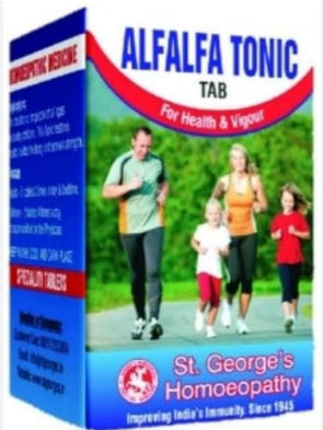 St. George’s Alfalfa Tonic Tablet for health and vigour