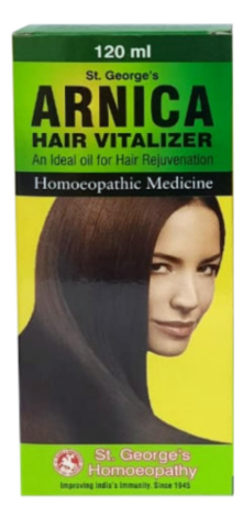 St. George’s Arnica Hair Vitalizer Oil for hair fall, dandruff and scalp nourishment