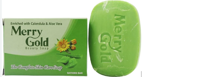 St. George’s Merry Gold Green Soap with aloe vera, tea tree oil and calendula