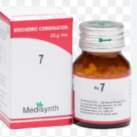 Medisynth Bio-chemic Combination No.7 Tablets for Urinary Health and Weakness