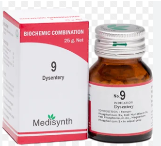 Medisynth Bio-chemic Combination No.9 tablets for dysentery and intestinal inflammation
