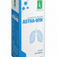 Adven Astha-Win Syrup 450 ml for wheezing breathlessness cough relief