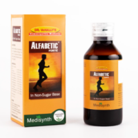 Medisynth Alfa-Betic Forte Non-Sugar Syrup 125 ml sugar-free homoeopathic tonic