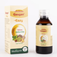 Medisynth Gasgan Eazy Syrup Sugar Free for acidity gas and indigestion relief