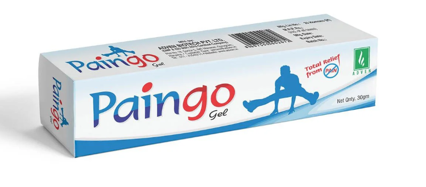 Adven Paingo Gel for joint stiffness muscle fatigue sprain relief